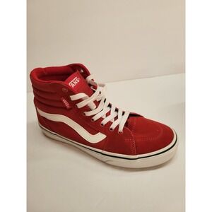 Men's Vans Red Old School Skateboard Shoes Sneakers SZ 8.0 * Never Worn